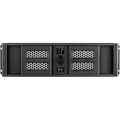iStarUSA D Storm Series D-300SASE 3U Compact Stylish Aluminum Rackmountable Chassis