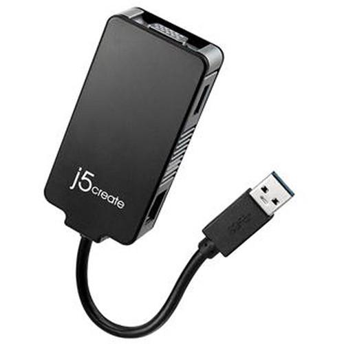 j5create USB 3.0 Multi-Adapter with VGA & Gigabit Ethernet