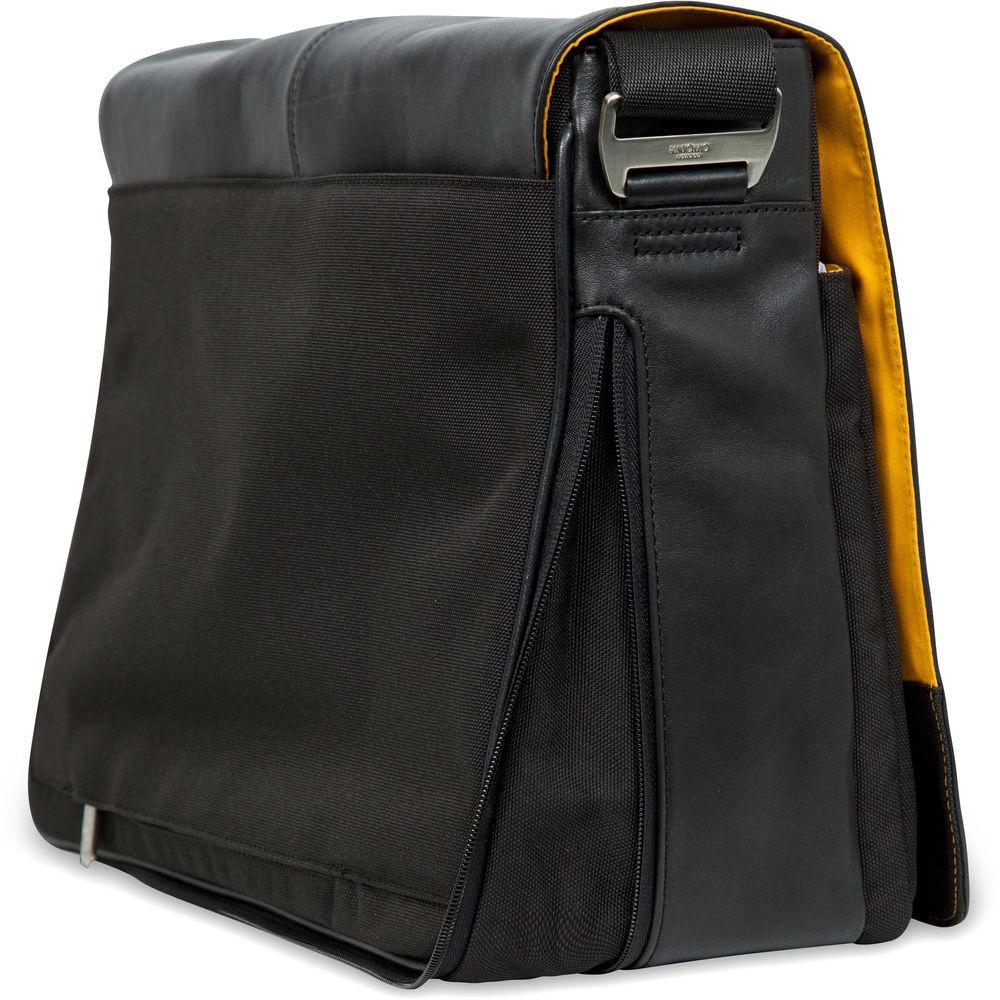 KNOMO USA Bungo Expandable Messenger Bag for 15.6" Laptop
