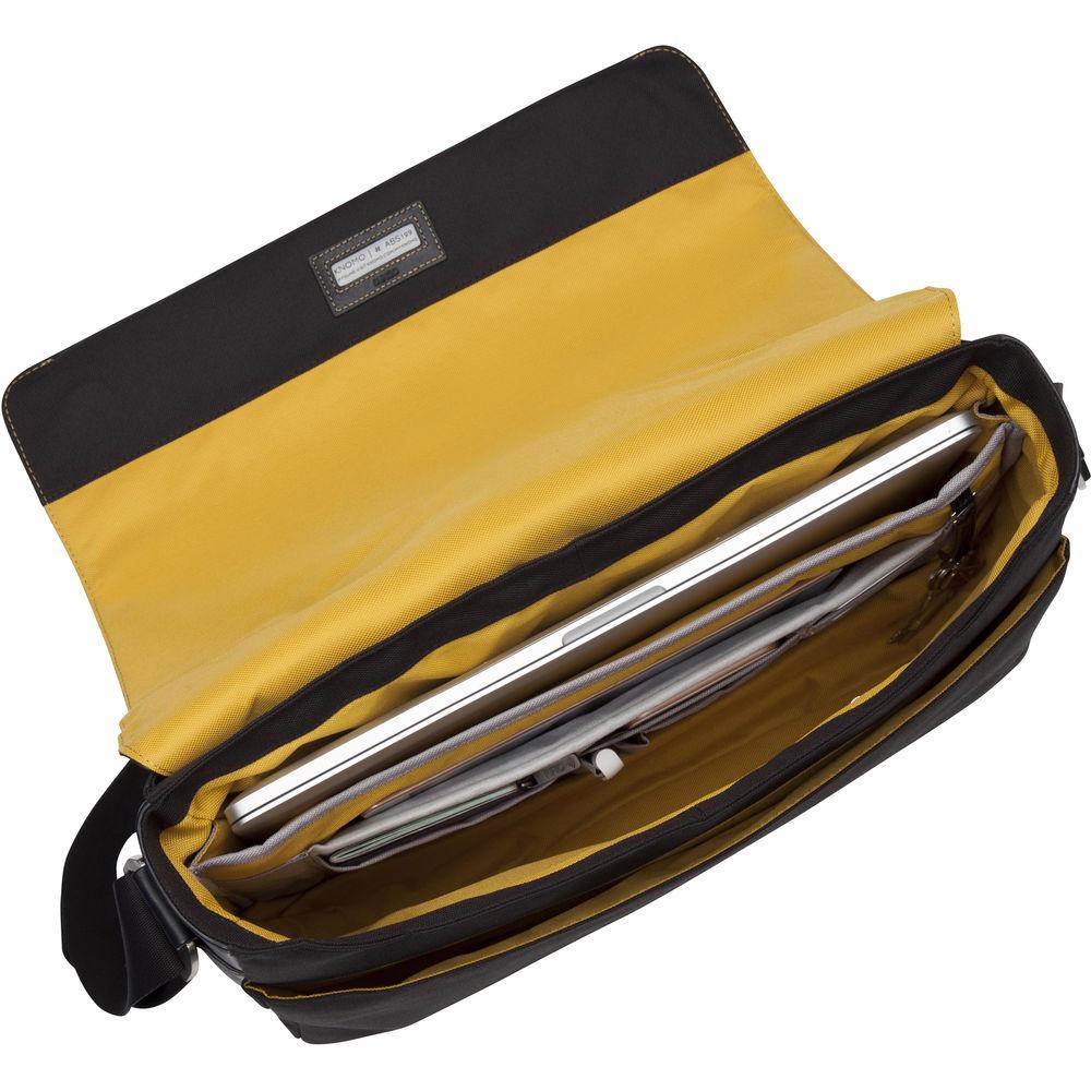 KNOMO USA Bungo Expandable Messenger Bag for 15.6" Laptop
