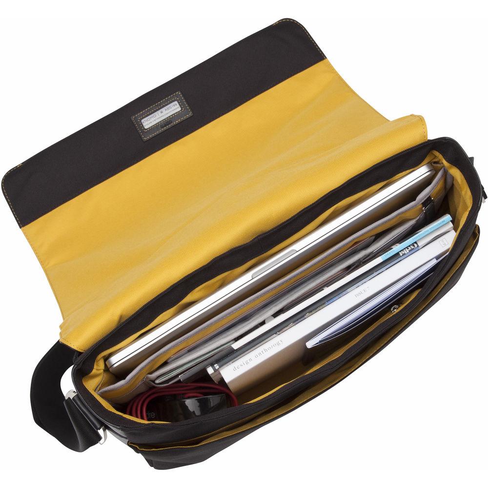 KNOMO USA Bungo Expandable Messenger Bag for 15.6" Laptop