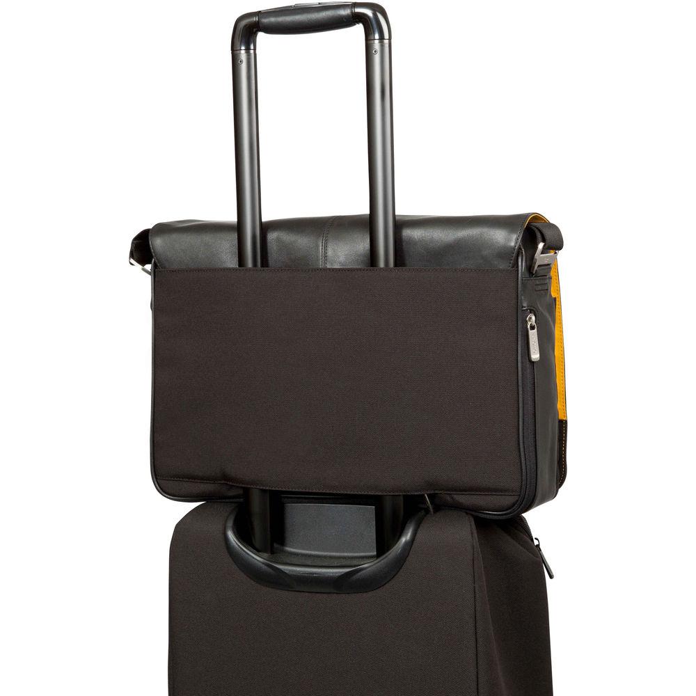 KNOMO USA Bungo Expandable Messenger Bag for 15.6" Laptop