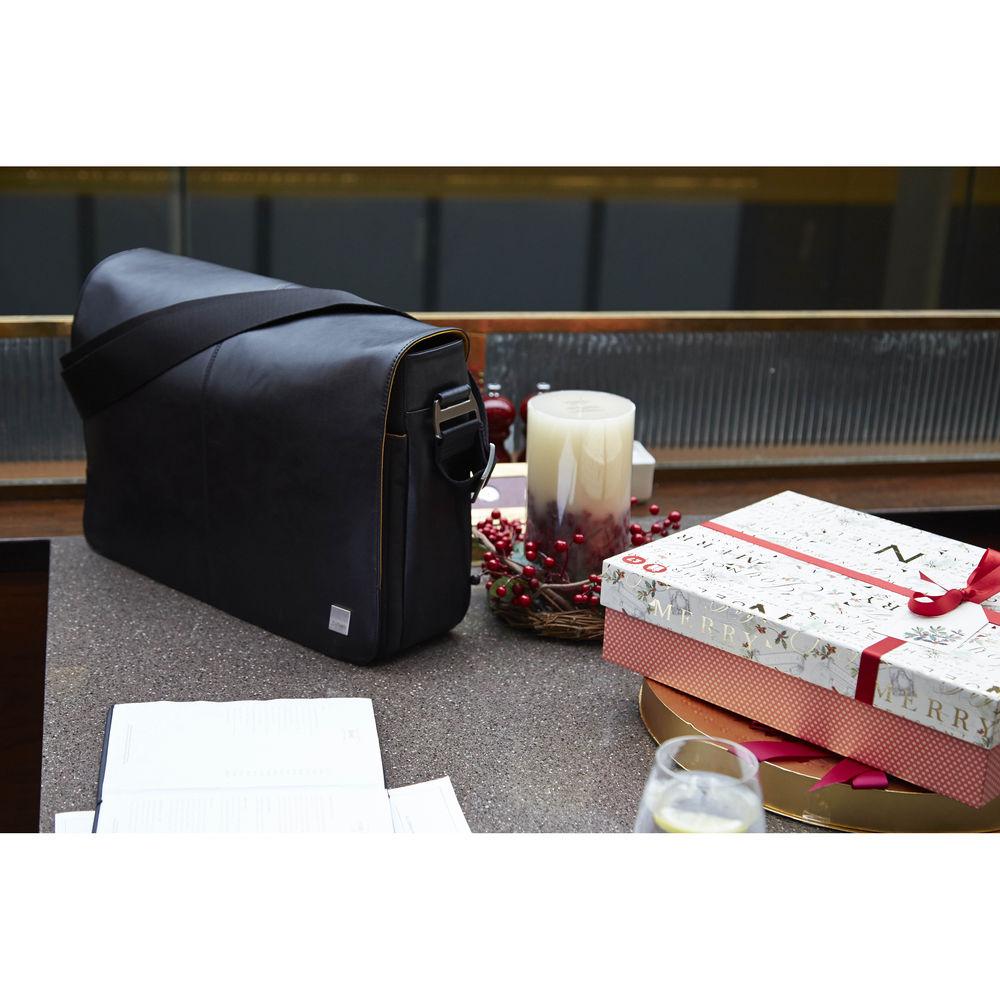 KNOMO USA Bungo Expandable Messenger Bag for 15.6" Laptop