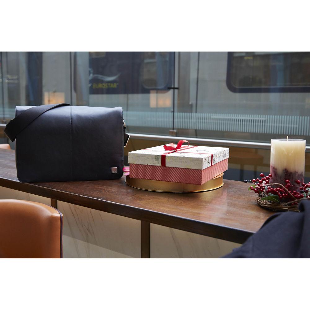 KNOMO USA Bungo Expandable Messenger Bag for 15.6" Laptop