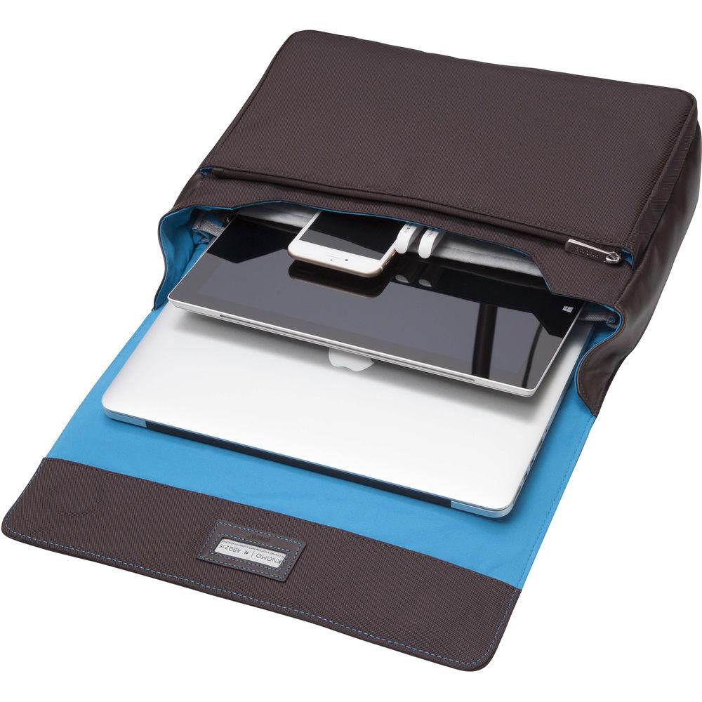 KNOMO USA Kinsale Slim Cross-Body Messenger Bag for 13" Laptop