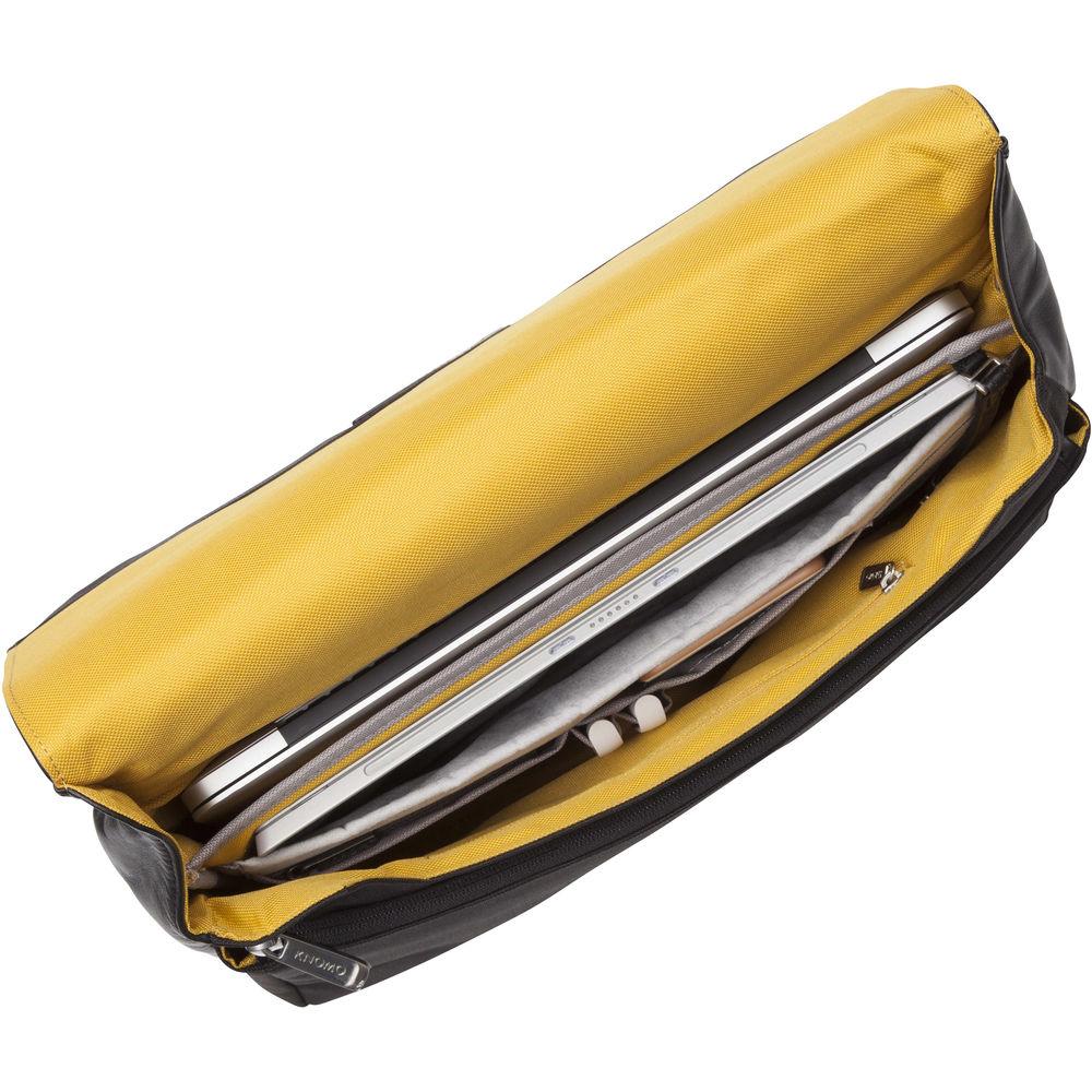 KNOMO USA Kinsale Slim Cross-Body Messenger Bag for 13" Laptop