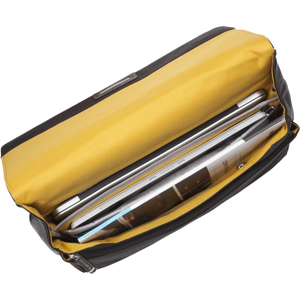 KNOMO USA Kinsale Slim Cross-Body Messenger Bag for 13" Laptop