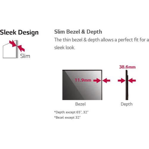 LG 43SE3D-B 43" Commercial Digital Signage Display
