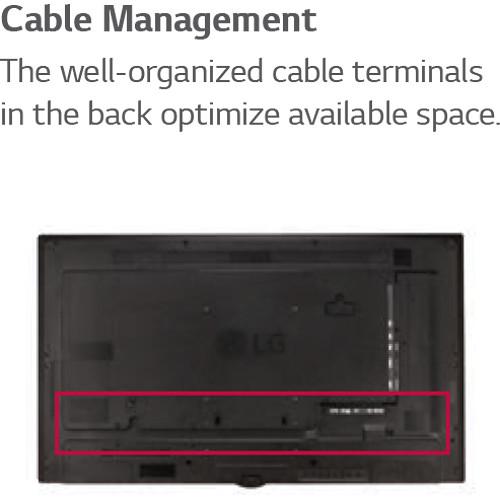 LG 49SE3D-B 49" Commercial Digital Signage Display