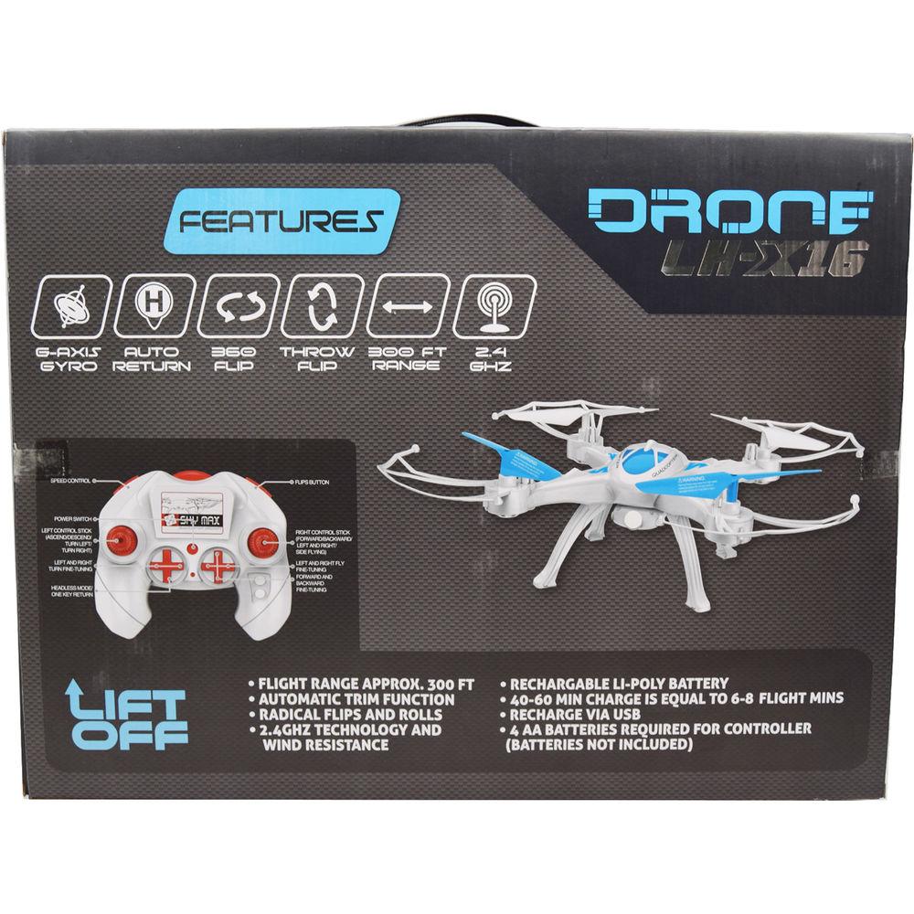 Lift Off LH-X16 2.4 GHz RC Drone, Lift, Off, LH-X16, 2.4, GHz, RC, Drone