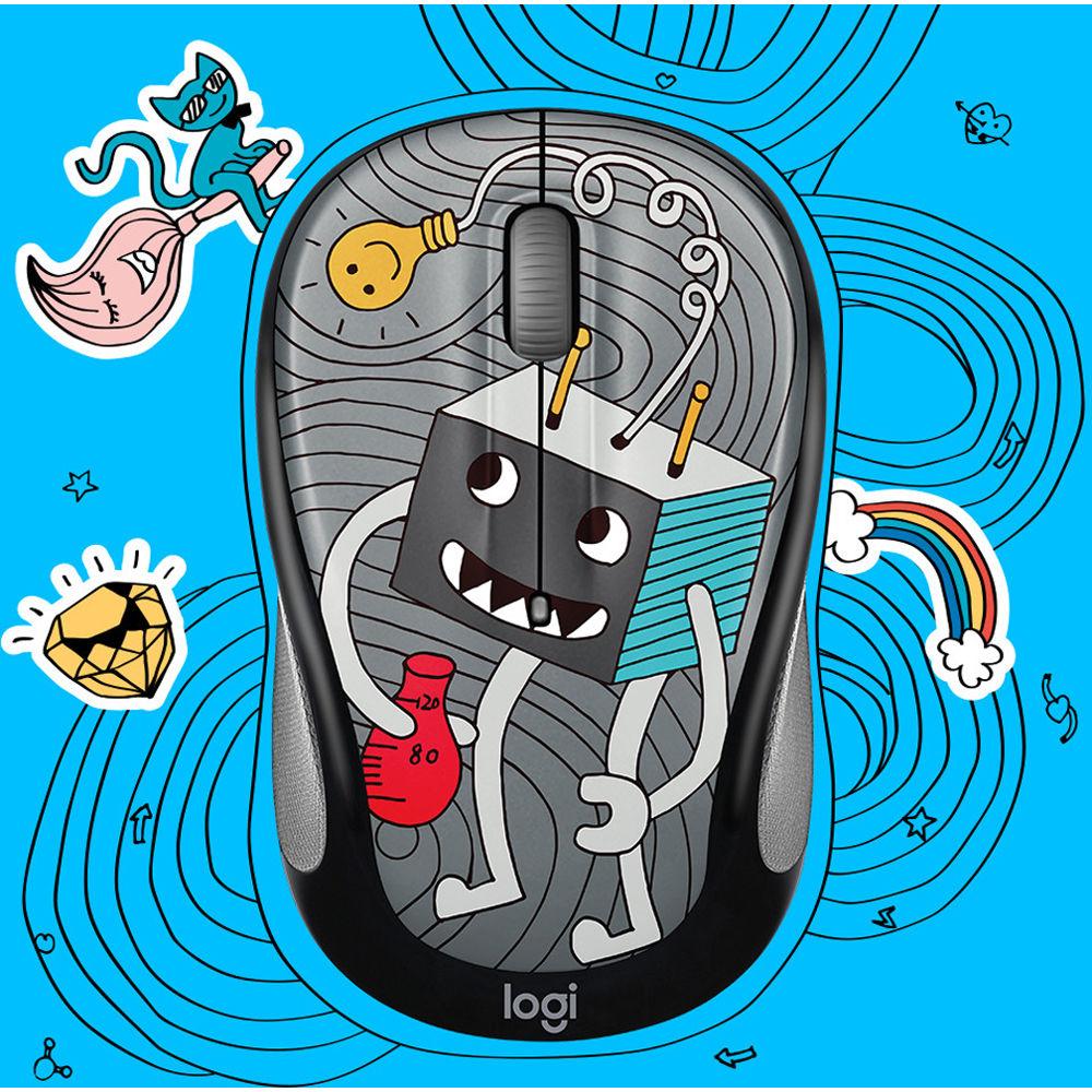 Logitech Doodle Collection M325c Wireless Mouse