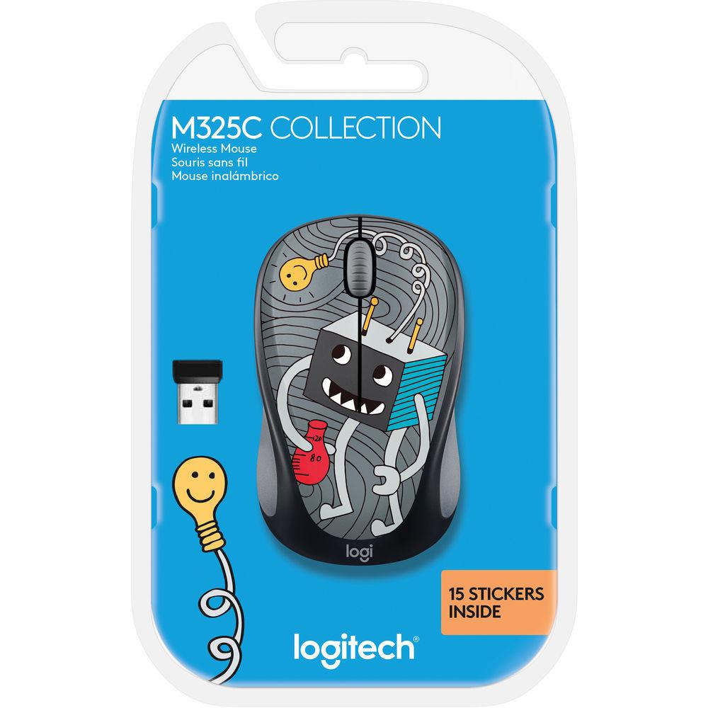 Logitech Doodle Collection M325c Wireless Mouse