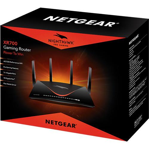 Netgear Nighthawk Pro Gaming XR700 AD7200 Wireless Tri-Band Gigabit Router, Netgear, Nighthawk, Pro, Gaming, XR700, AD7200, Wireless, Tri-Band, Gigabit, Router