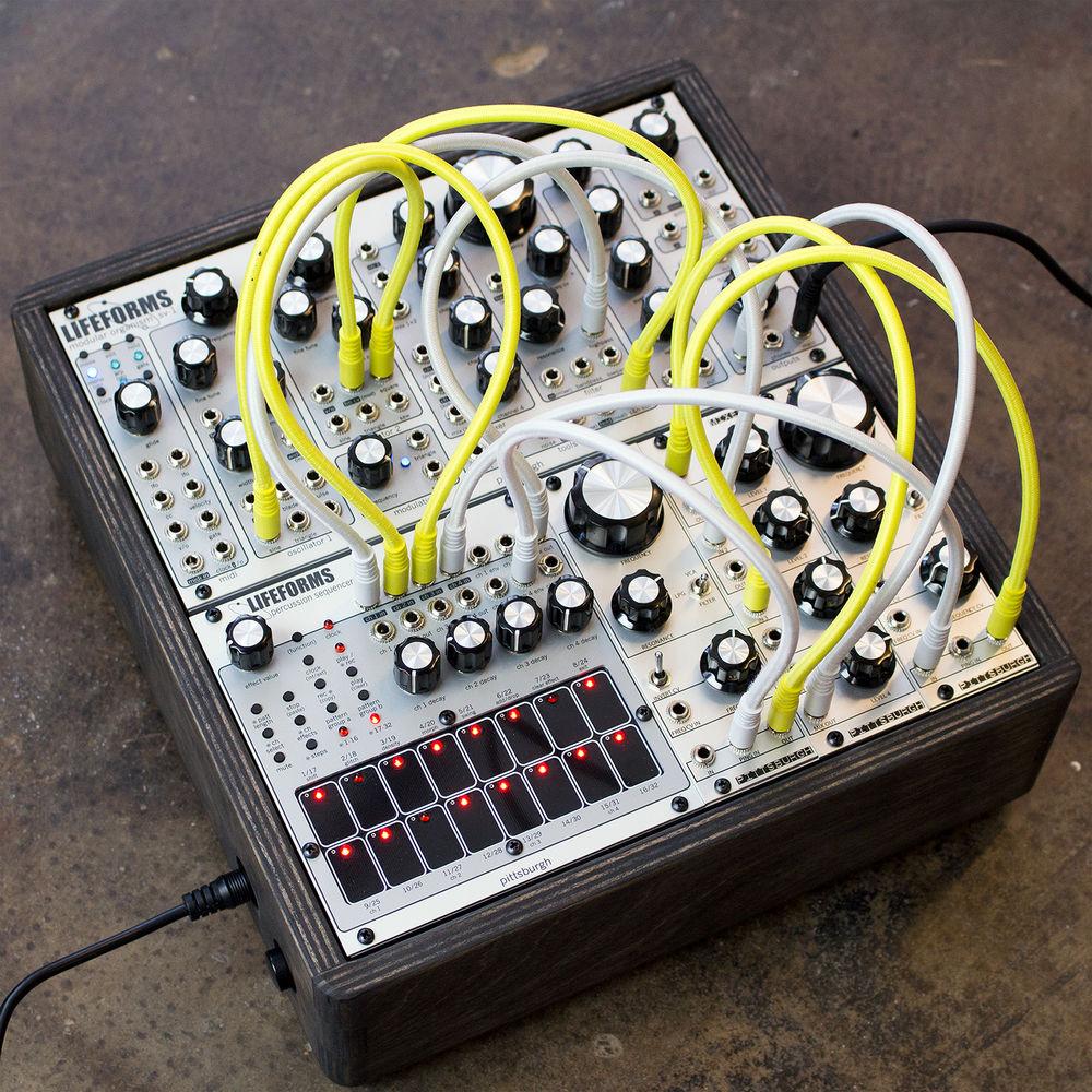 Pittsburgh Modular Lifeforms Percussion Sequencer - Four-Channel Programmable Drum Controller - Eurorack Module