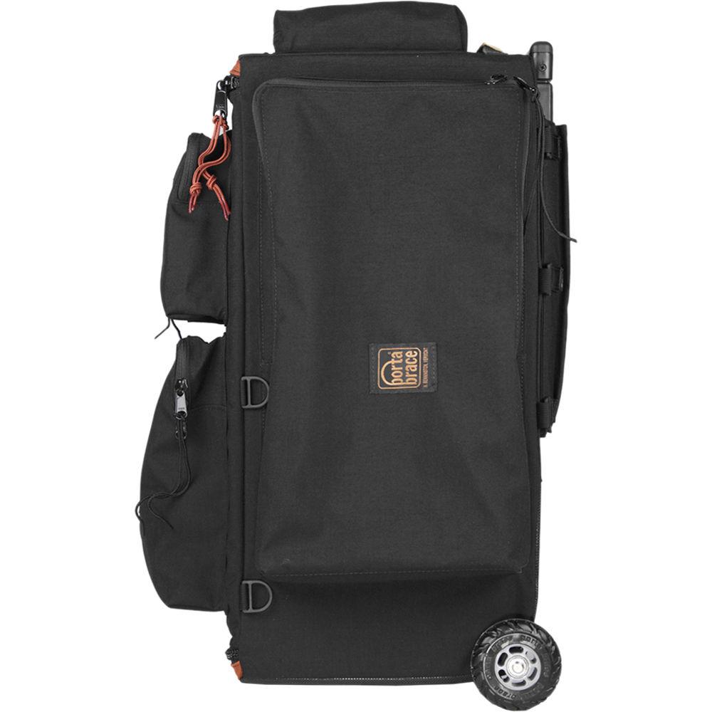 Porta Brace Production Case with Dividers & Off-Road Removable Wheels