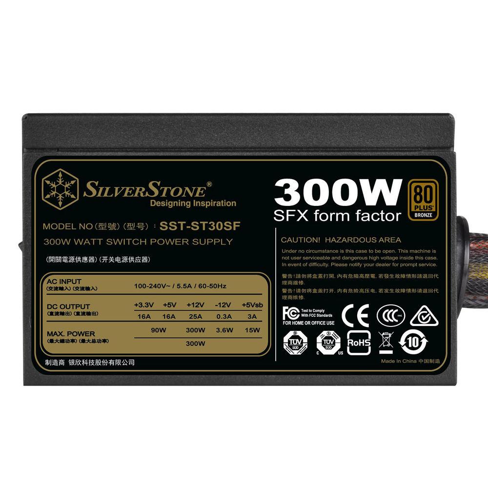 SilverStone ST30SF v2 300W 80 Plus Bronze SFX Power Supply