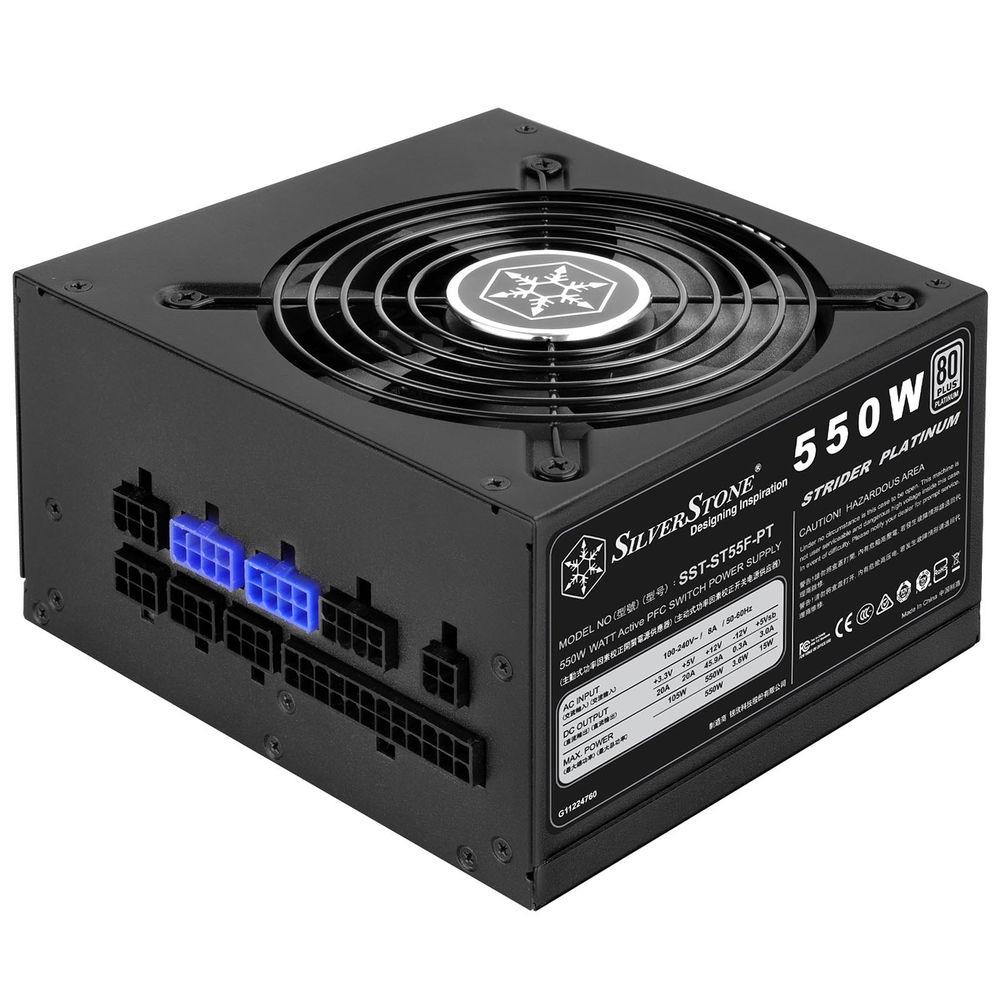 SilverStone Strider Series 550W 80 Plus Platinum Modular Power Supply
