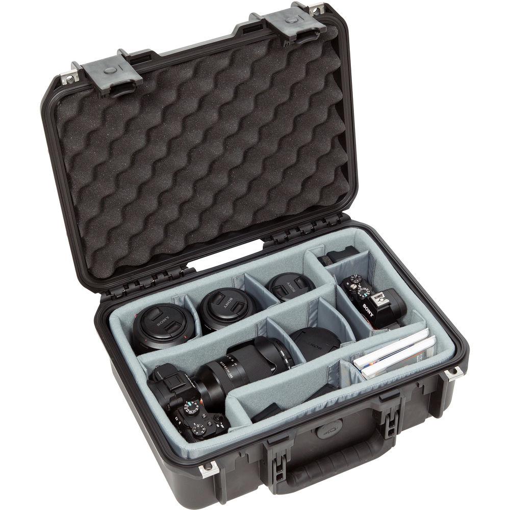 SKB iSeries 1510-6 Case with Think Tank Photo Dividers & Lid Foam