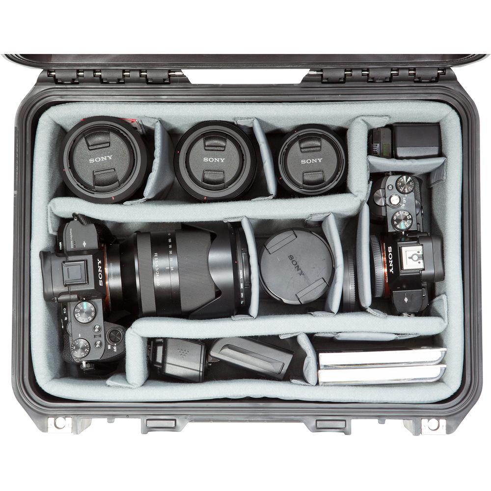 SKB iSeries 1510-6 Case with Think Tank Photo Dividers & Lid Foam