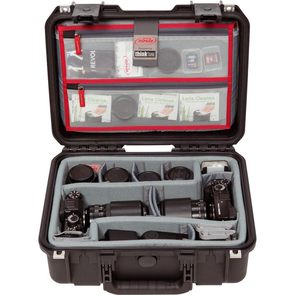 SKB iSeries 1510-6 Case with Think Tank Photo Dividers & Lid Organizer