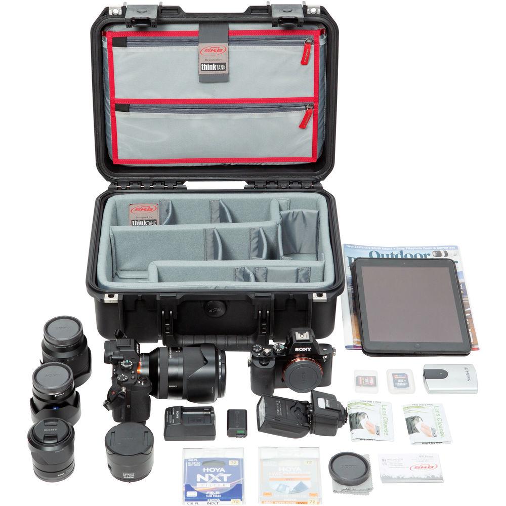 SKB iSeries 1510-6 Case with Think Tank Photo Dividers & Lid Organizer