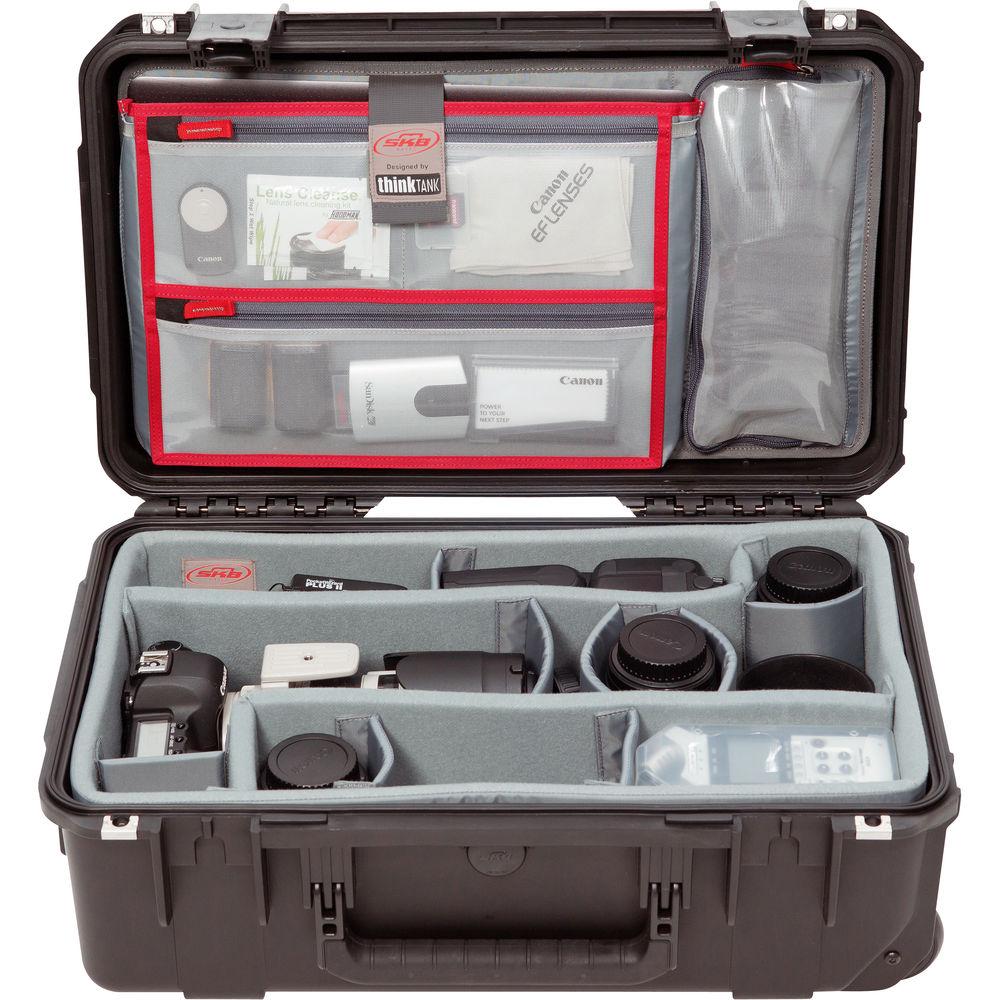 SKB iSeries 2011-7 Case with Think Tank Photo Dividers & Lid Organizer