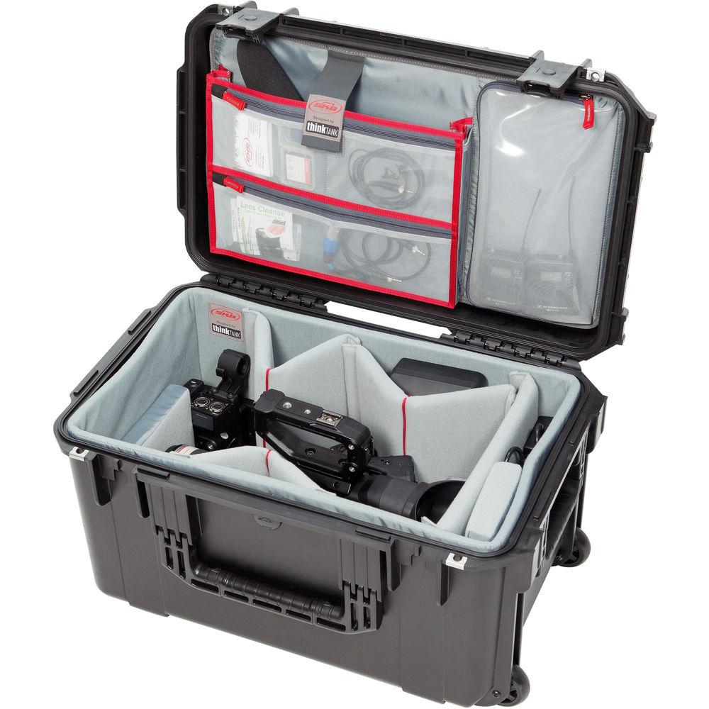 SKB iSeries 2213-12 Case with Think Tank Video Dividers & Lid Organizer