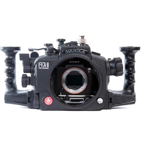 Aquatica A7r II Underwater Housing for Sony a7R II or a7S II with Vacuum Check System and 2 Lighting Arms