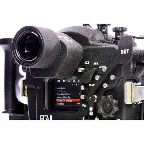 Aquatica A7r II Underwater Housing for Sony a7R II or a7S II with Vacuum Check System and 2 Lighting Arms