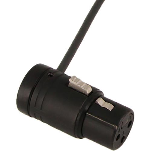 Cable Techniques CT-LPXLR-3F-K Low-Profile XLR 3-Pin Female Connector with Adjustable Side Cable-Exit