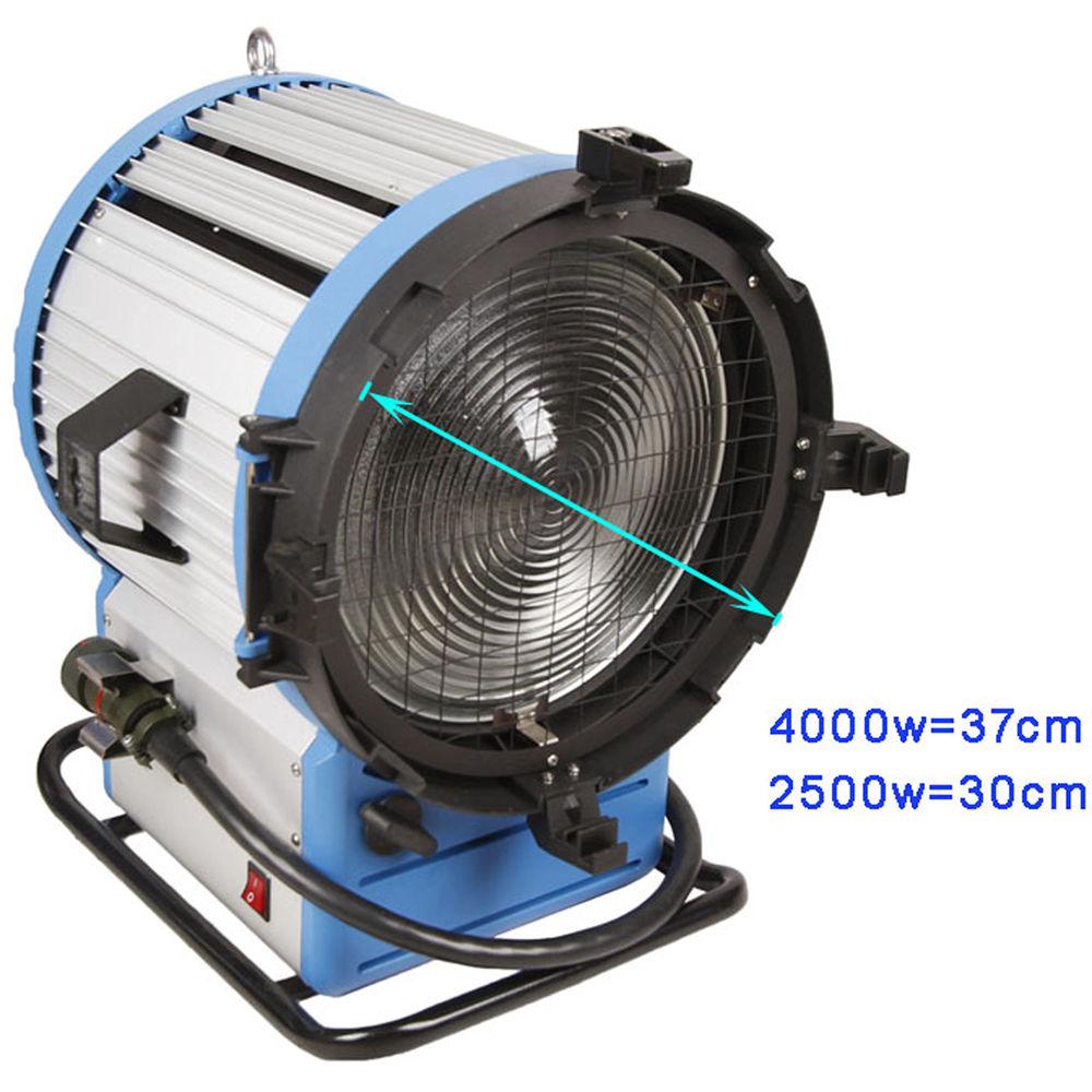 CAME-TV 2500W HMI Fresnel Light and Electronic Ballast