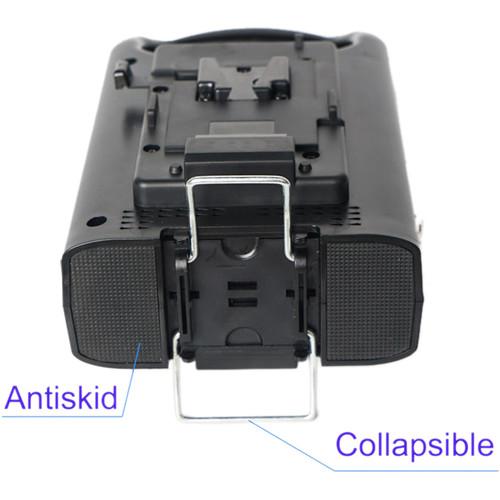 CAME-TV V-Mount 2-Channel Li-Ion Battery Charger & Power Supply for Select Cameras
