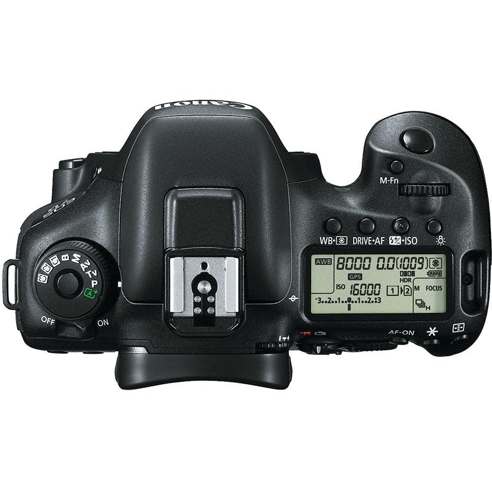 Canon EOS 7D Mark II DSLR Camera Body with W-E1 Wi-Fi Adapter