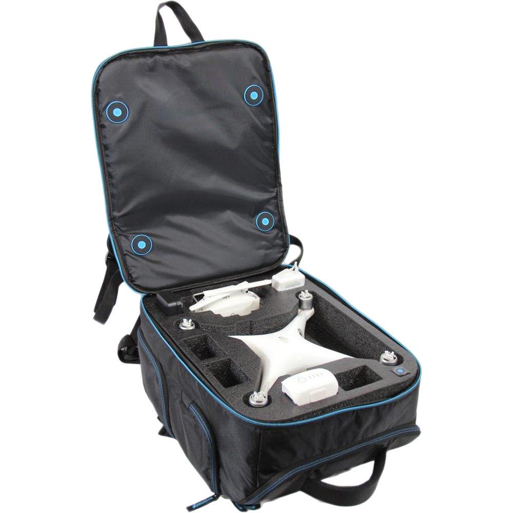 CasePro Backpack for DJI Phantom 4 4 Pro Quadcopter & Accessories
