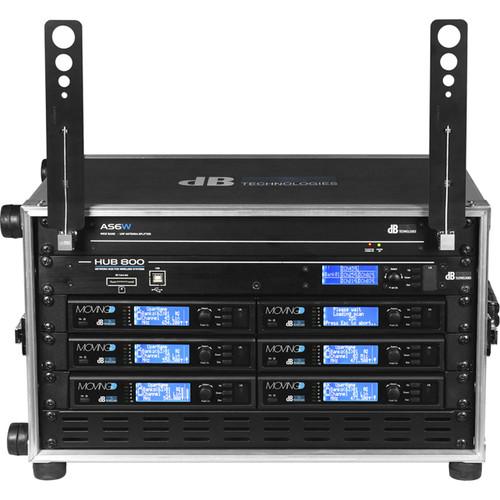dB Technologies Moving D Touring Rack Multi-Receiver Digital System