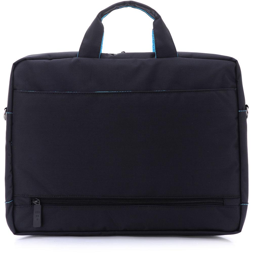 ECO STYLE Tech Savvy Slim TopLoad Case for 15.6" Laptop with iPad Tablet Pocket