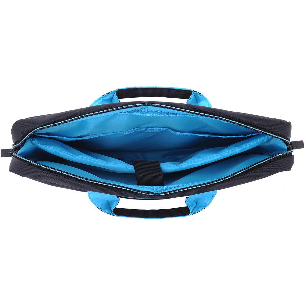 ECO STYLE Tech Savvy Slim TopLoad Case for 15.6" Laptop with iPad Tablet Pocket