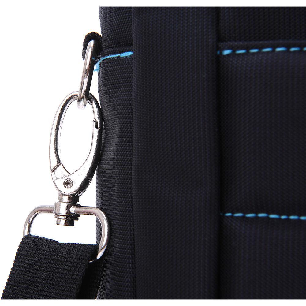 ECO STYLE Tech Savvy Slim TopLoad Case for 15.6" Laptop with iPad Tablet Pocket