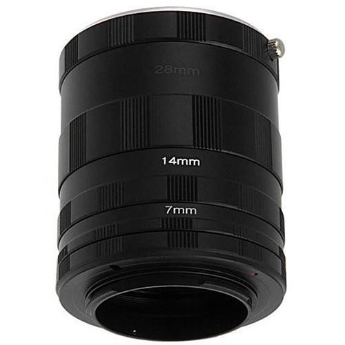FotodioX Macro Extension Tube Set for Micro Four Thirds Cameras: for Extreme Close-Up Photography