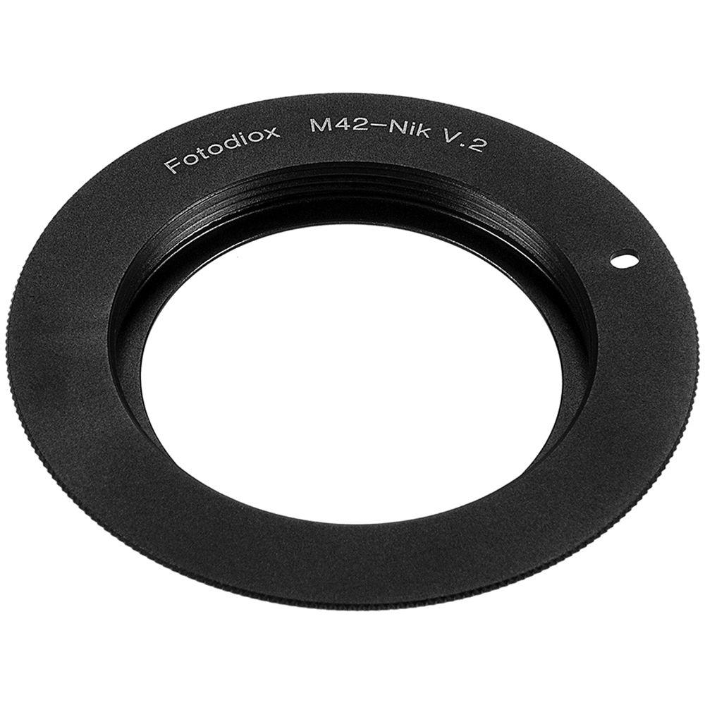 FotodioX Mount Adapter for M42 Type 2 Lens to Nikon F-Mount Camera
