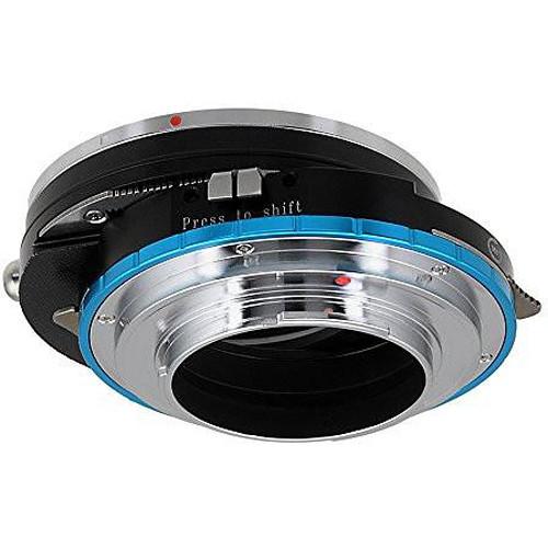 FotodioX Pro Shift Mount Adapter for Contax 645 Lens to Fujifilm X Camera