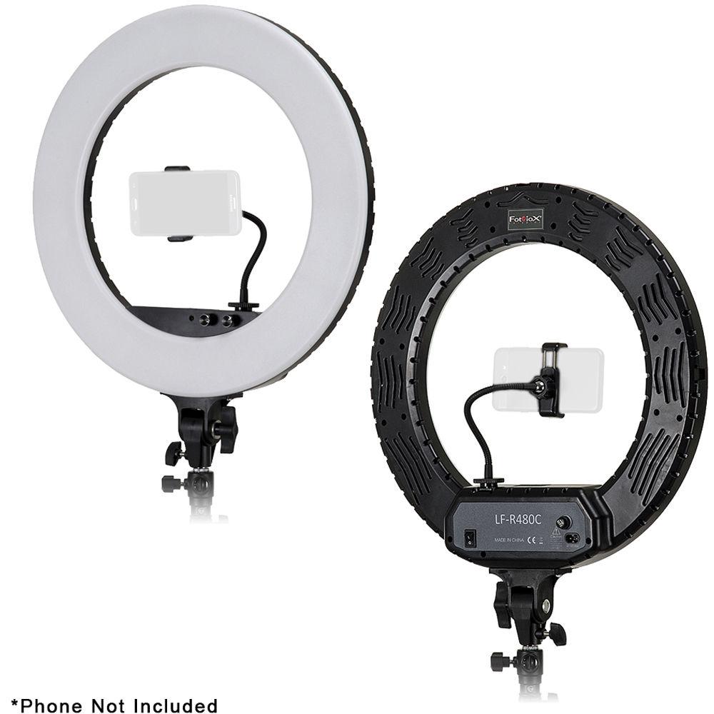 FotodioX Selfie Starlite Vlog 18" Bi-Color Ringlight Kit