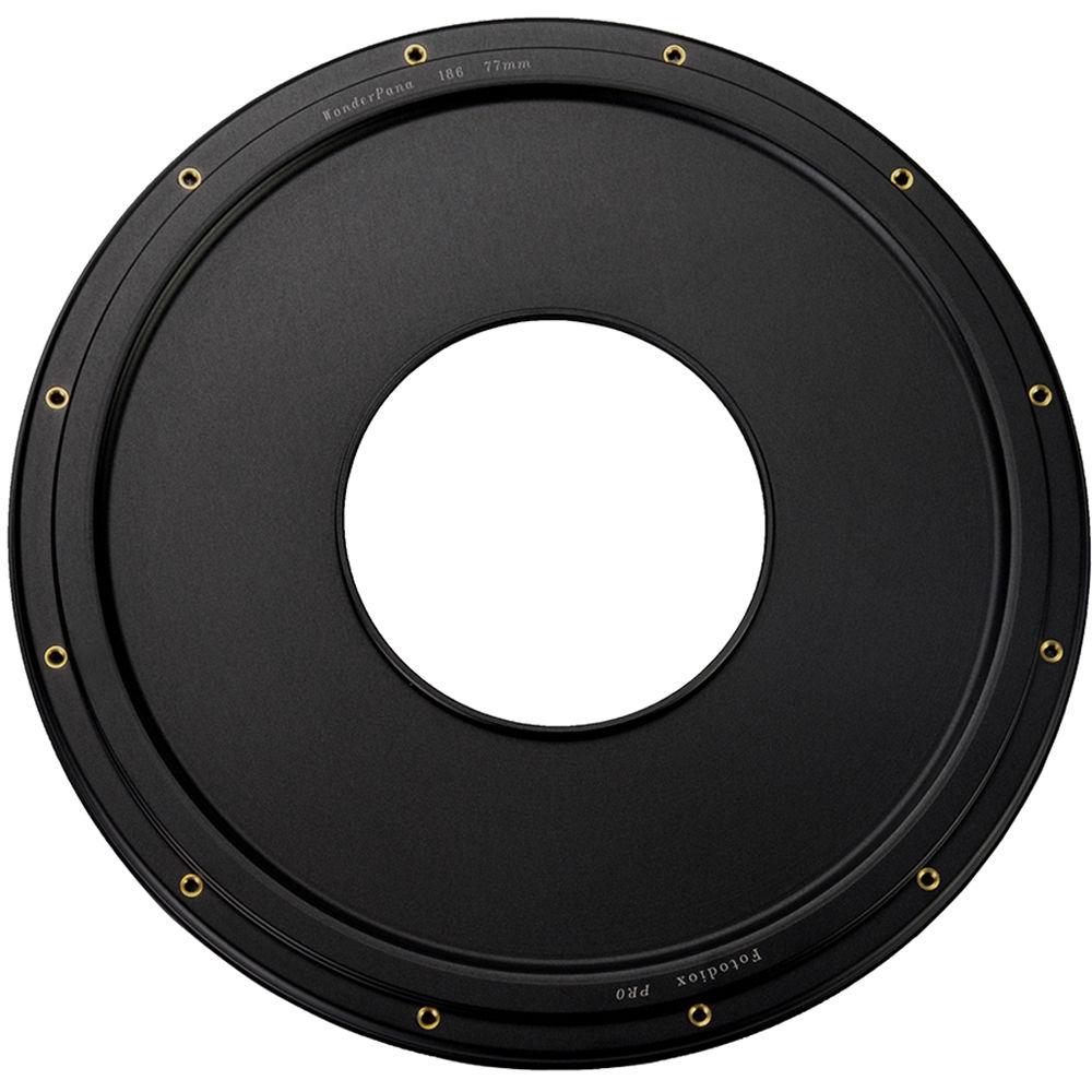 FotodioX WonderPana 8.0" Holder Bracket Kit with 77mm-186mm WonderPana XL Aluminum Step-Up Ring and 186mm Center-Pinch Snap-On Lens Cap