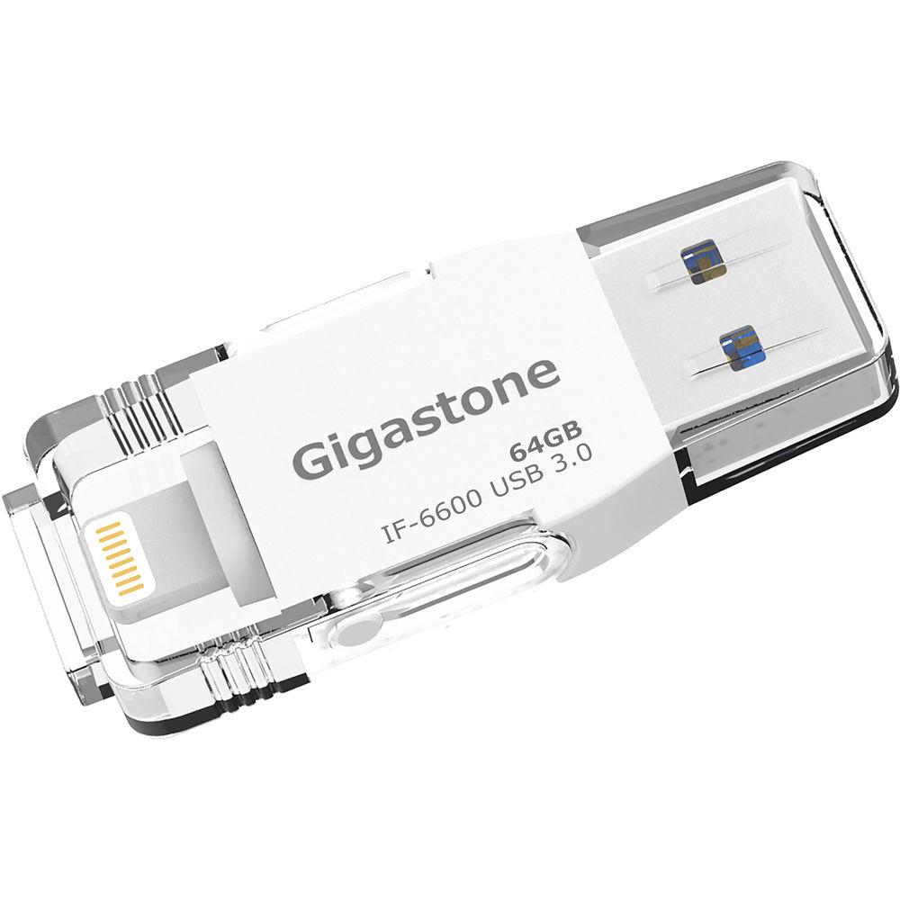 Gigastone 64GB IF-6600 i-Flash Drive, Gigastone, 64GB, IF-6600, i-Flash, Drive