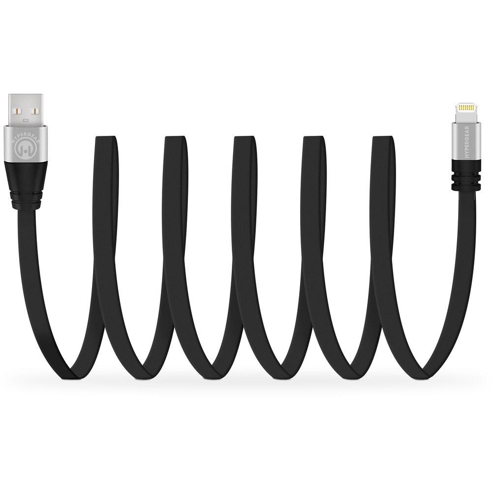 HyperGear Flexi MFi Lightning Charge & Sync Flat USB Cable