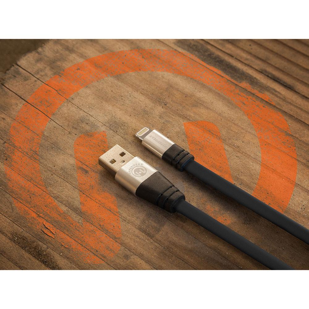 HyperGear Flexi MFi Lightning Charge & Sync Flat USB Cable