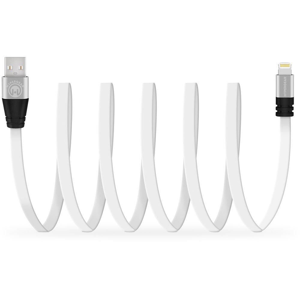 HyperGear Flexi MFi Lightning Charge & Sync Flat USB Cable
