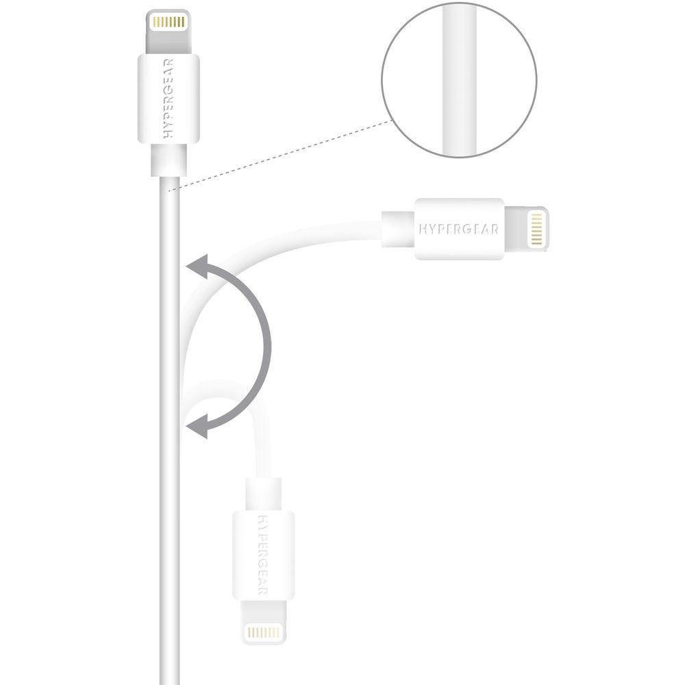 HyperGear MFi Lightning to USB Type-A Charge Sync Cable