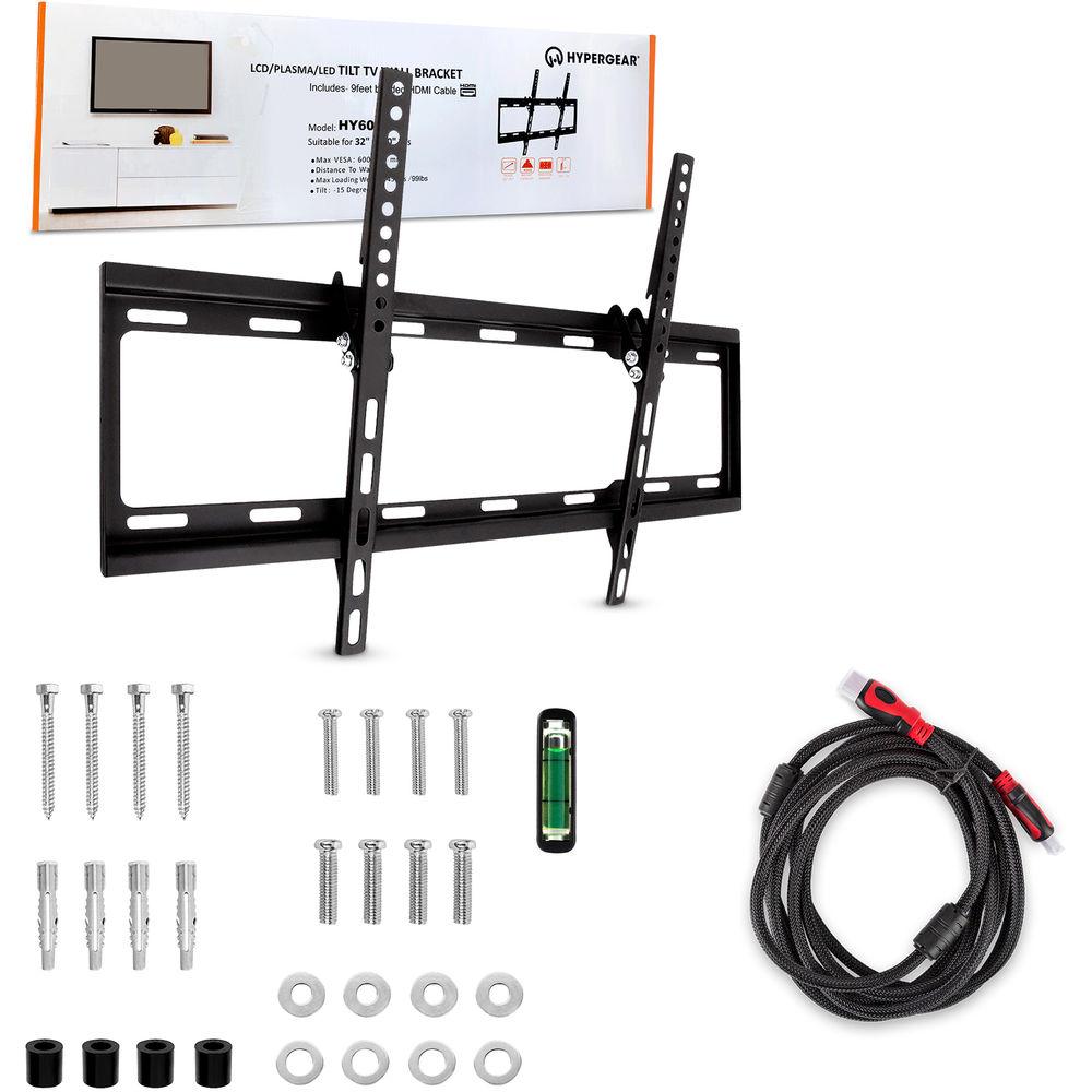 HyperGear Tilting Wall Mount for 32 to 70" Displays