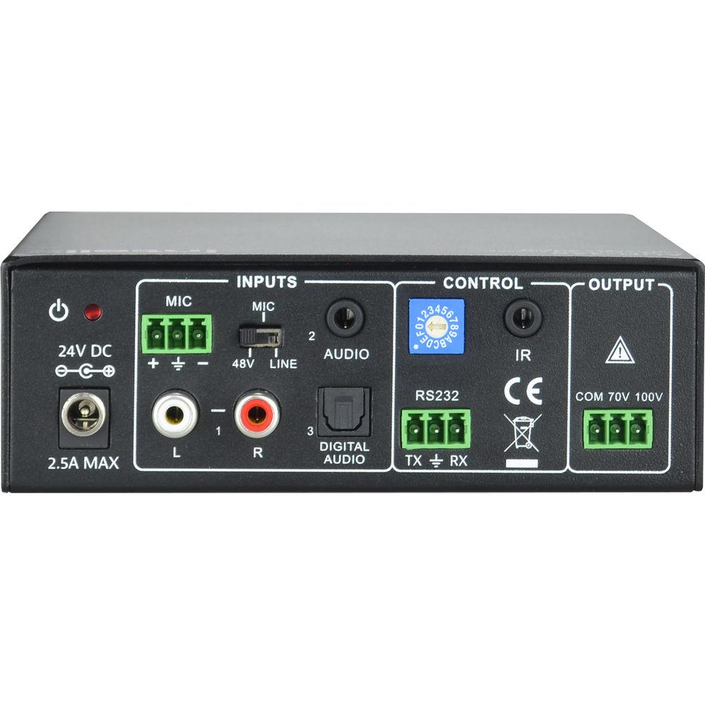 Intelix 3-Input 40W Class-D Speaker Amplifier